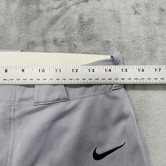 Nike Pants Womens M Gray Vapor Select 2 Softball 3/4 Length Fitted Athletic - Picture 9 of 13